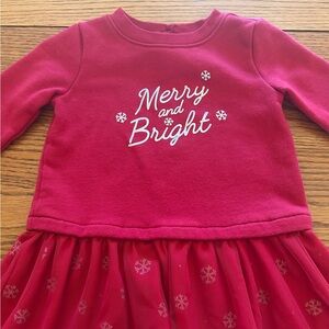 Carter's Toddler’s Red Christmas dress